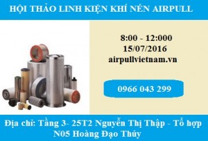 THƯ MỜI THAM DỰ HỘI THẢO LINH KIỆN KHÍ NÉN AIRPULL VIỆT NAM